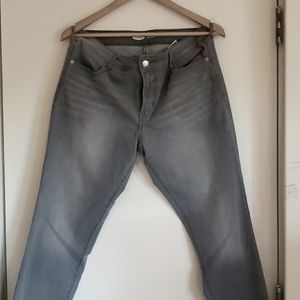 Old Navy Super skinny light grey wash stretch jean